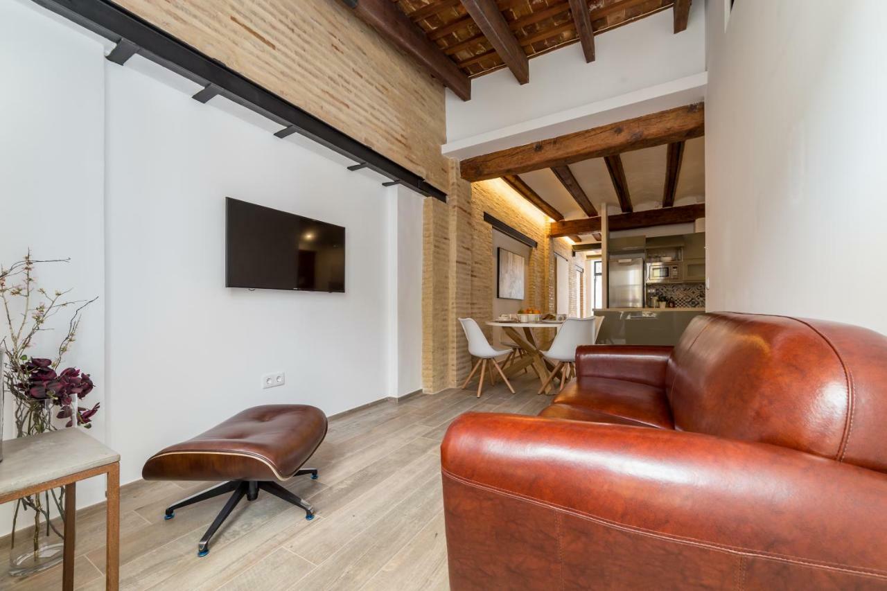 バレンシアFlorit Flats - Cathedral Luxury Terrace Flat 2Br 2Ba Ac Wifiアパートメント エクステリア 写真