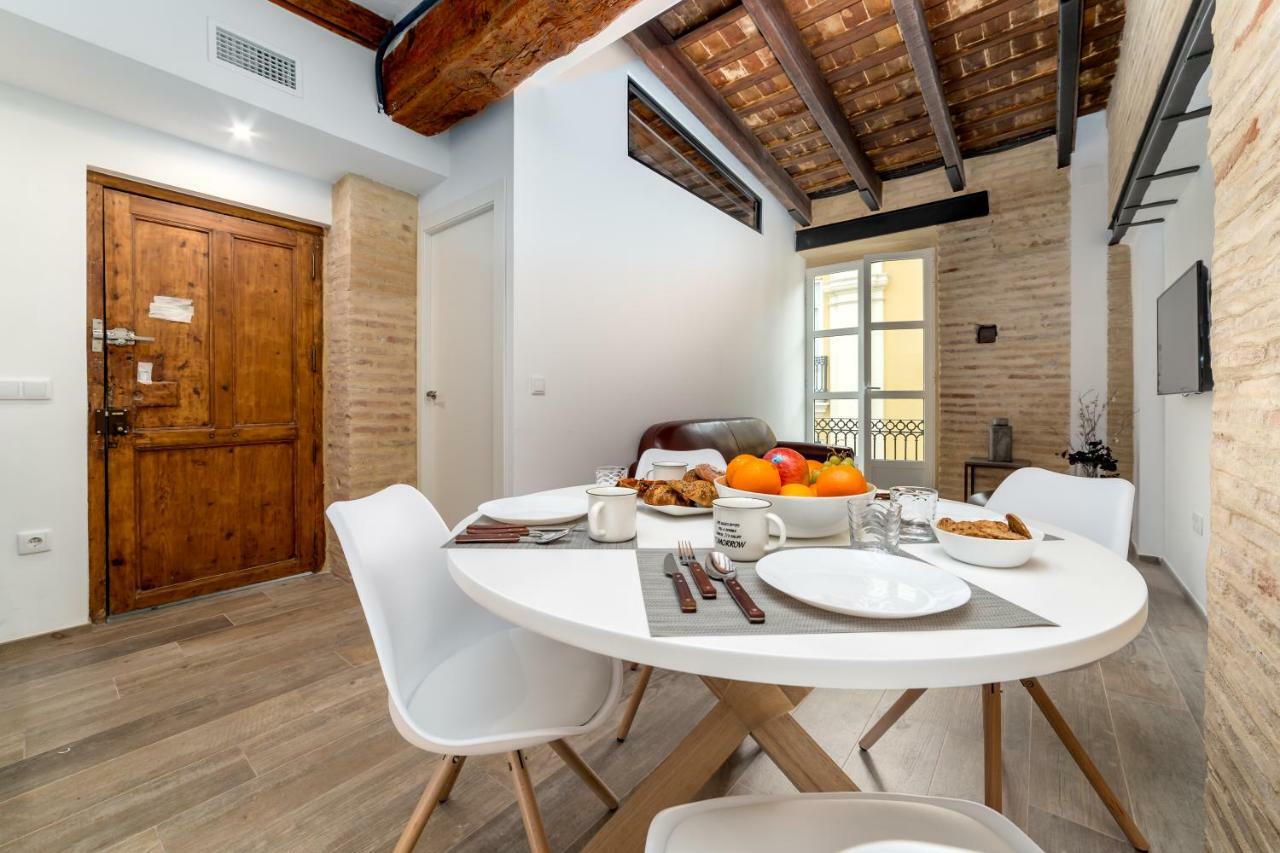 バレンシアFlorit Flats - Cathedral Luxury Terrace Flat 2Br 2Ba Ac Wifiアパートメント エクステリア 写真