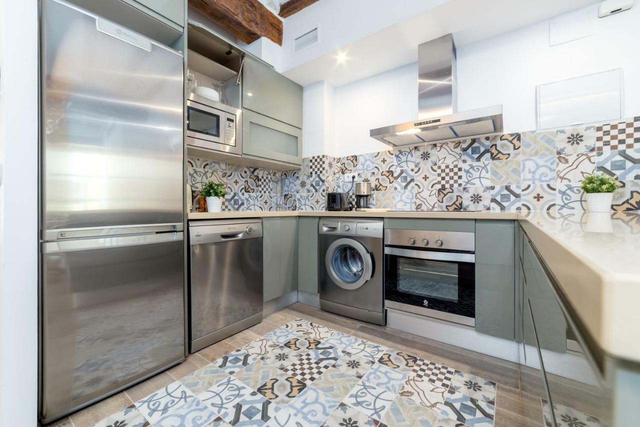 バレンシアFlorit Flats - Cathedral Luxury Terrace Flat 2Br 2Ba Ac Wifiアパートメント エクステリア 写真