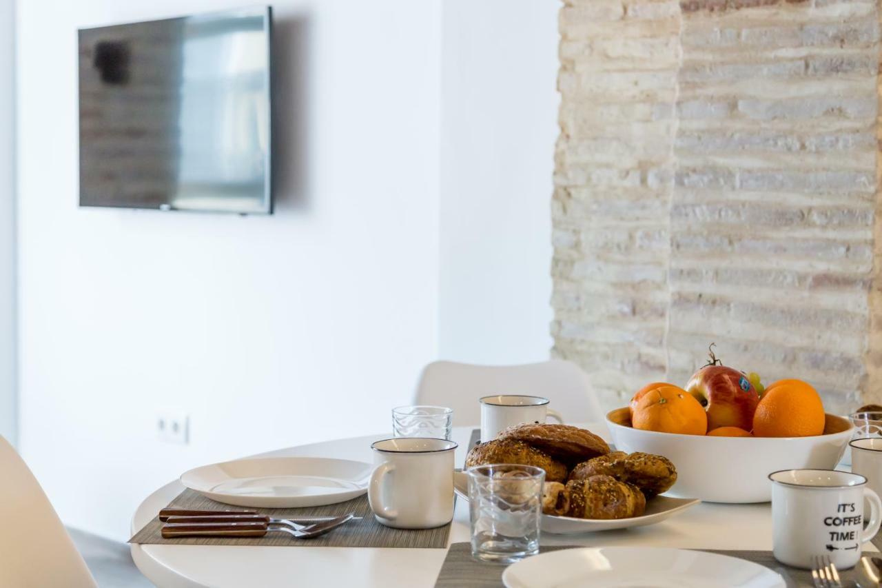 バレンシアFlorit Flats - Cathedral Luxury Terrace Flat 2Br 2Ba Ac Wifiアパートメント エクステリア 写真
