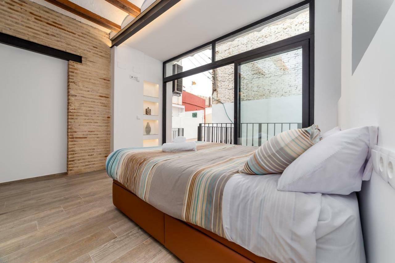 バレンシアFlorit Flats - Cathedral Luxury Terrace Flat 2Br 2Ba Ac Wifiアパートメント エクステリア 写真