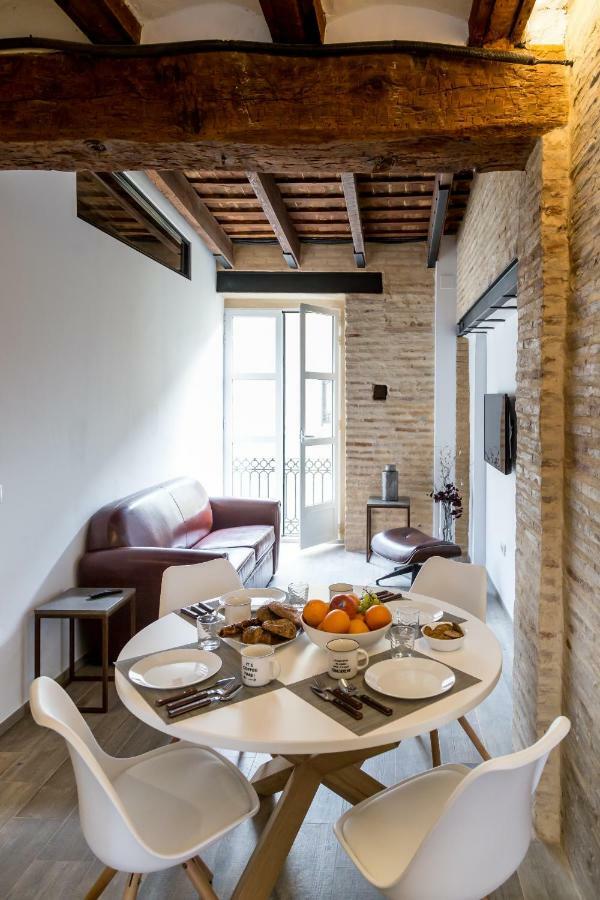 バレンシアFlorit Flats - Cathedral Luxury Terrace Flat 2Br 2Ba Ac Wifiアパートメント エクステリア 写真